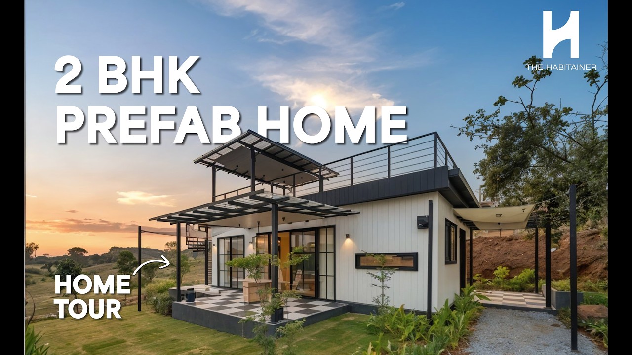 Best 2BHK Prefab Home Near Bangalore | Ready-to-Move Farmhouse by Habitainer