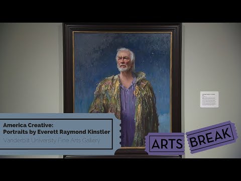 Vídeo: Everett Raymond Kinstler, Desenho, Esboço Para Retratos, Arte