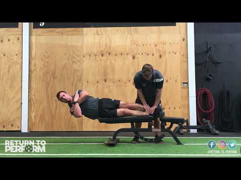 Off Bench Side Hold w/ Lateral Flexion [Exercise Demonstration]