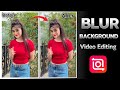 How To Blur Video Background In InShot App | Easy Video Editing Tutorial l Tech Girl Tips