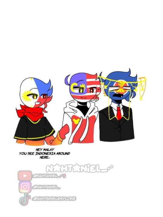 Aku Sayang Kamu Juga Sayang || Trend? - Countryhumans maphilindo 🇲🇾🇵🇭🇮🇩 #countryhumans #trend #short