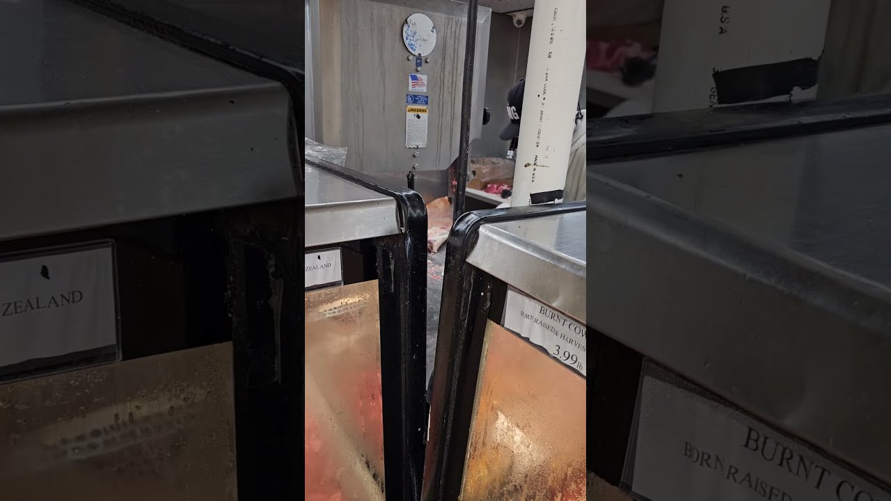 People's Choice Meat Market preparing oxtails