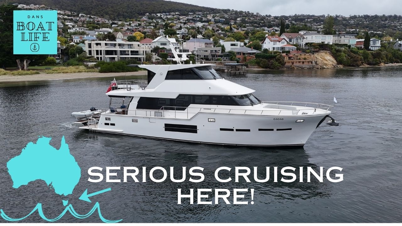 ⁣Tasmania | 70ft Yacht, 50ft Handling - Clipper Cordova 70