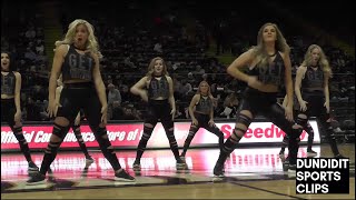Wright State Raiders dance team halftime show