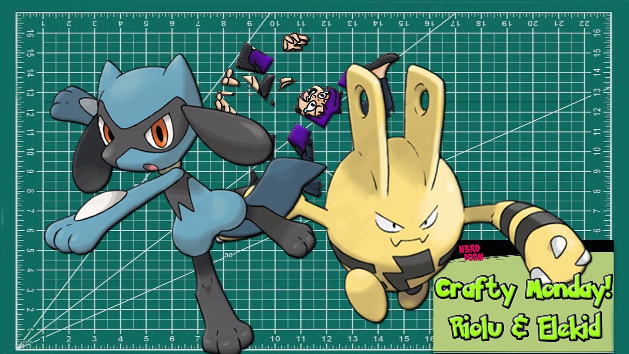 🎨Crafty Monday🎨 | Riolu & Elekid
