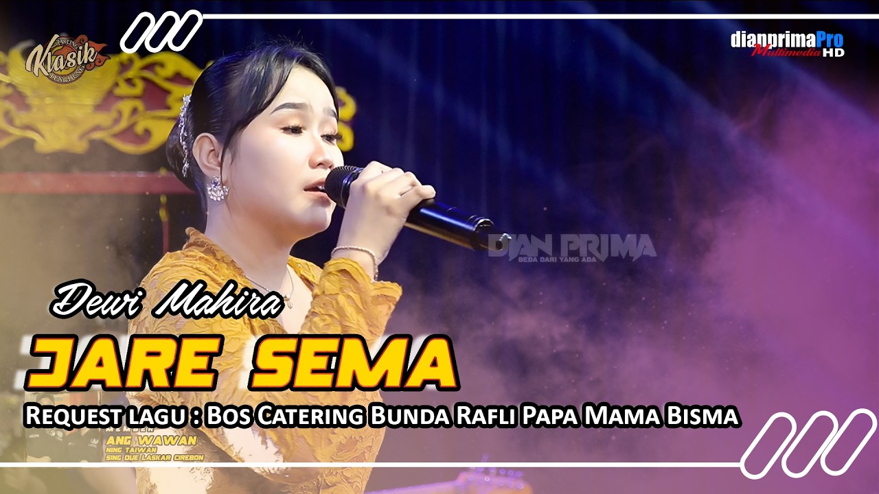 JARE SEMA - DEWI MAHIRA || TARLING KLASIK TENGDUNG