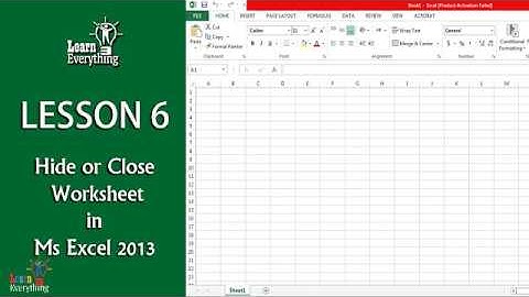 Ms Excel Basic to Advance Course in Urdu LESSON 6 BY LEARN EVERYTHING