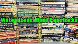 My Complete - Vintage James Bond - Paperback Collection - Pan 1st Set + Much Moore!