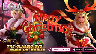 【Legend of ACE】 - THE CLASSIC 5v5 MOBA ON MOBILE - Merry Christmas  