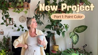 The Living Room Makeover Begins! 🌿 | Part 1: Choosing the Paint Color