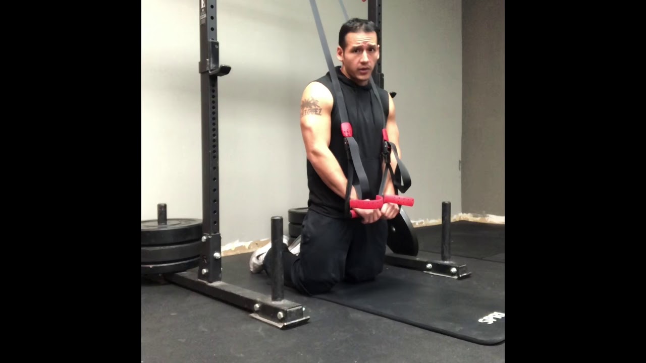 Suspension Trainer Kneeling Rollout YouTube