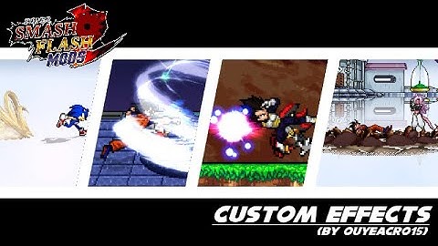 SSF2 Mods Showcase: Custom Effects (by OuyeaCro15)