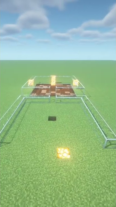 Kentang dan wortel otomatis farm di minecraft #shorts #youtubeshorts