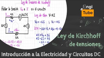 Clase a7.10 Ley de tensiones de Kirchhoff fuente dependiente ⚡ Curso 01: Circuitos 1