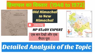 H.P. From 1948 to 1972 || Administrative and Political History of H.P. from 1948 to 1972||#himachal