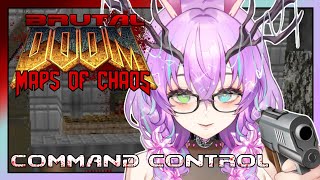 MASSIVE Army of Hitscanners! - Brutal Doom with Maps of Chaos - E1M4: Command Control