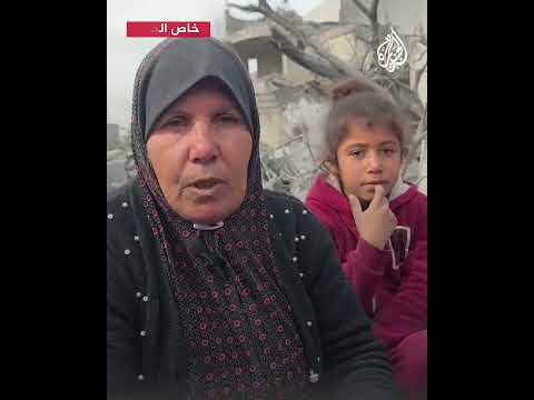 سيدة نازحة عن قصف رفح: ليلة ولا في التاريخ