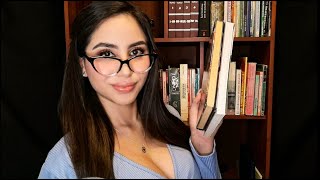 ASMR 📚 BIBLIOTECARIA te ayuda ROLEPLAY | Soft Spoken, Susurros | Hey Look ASMR screenshot 4