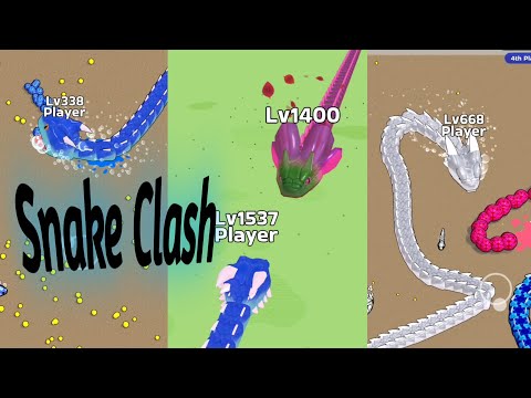 Видео: Snake Clash // Пожиратель змей