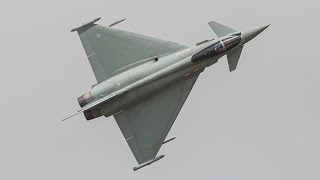SPECTACULAR RAF TYPHOON DISPLAY AT RIAT 2025 - 4K