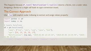 How to Replace the First Row Value with the Last Row Value in a Pandas DataFrame