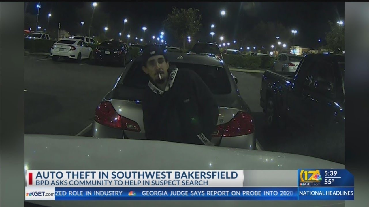 BPD search for vehicle theft suspect - YouTube