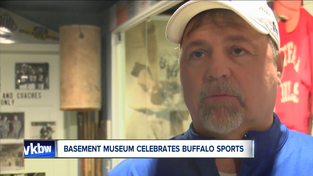 A Grand Island man has an entire museum of Buffalo sports memorabilia