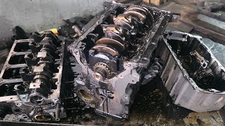 Yorulmuş Bir Volkswagen Motoru Söktüm 1.9 Tdi Motor Hem De Çok Yorulmuş