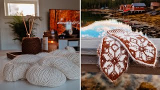 картинка: vlog 40/2023 | начинаю новые процессы | две готовые работы | мое вязание в октябре ✨️🧶 #внв_4