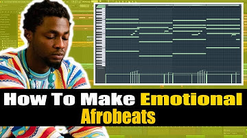 How to Make Emotional Afrobeat on FL Studio.(#AfrobeatTutorial 2025 Burna Boy ft Omah Lay TypeBeat).