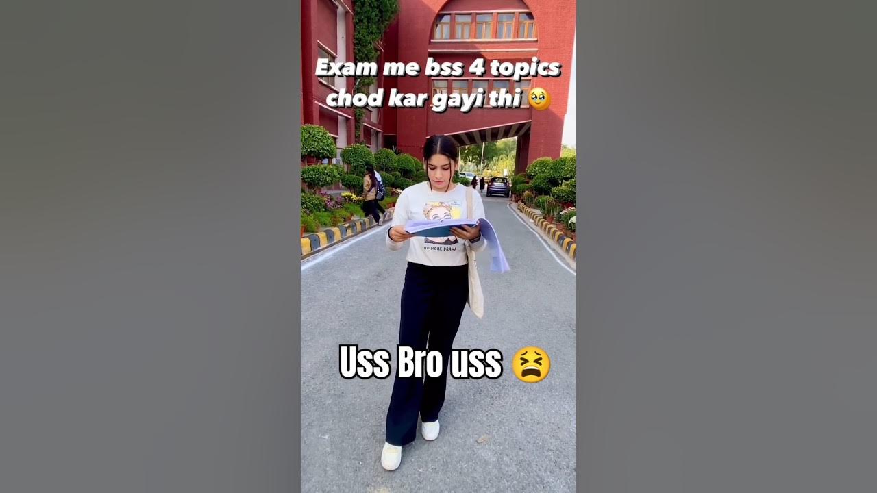 Exam Me Bas 4 Topics Chod Kar Gaye The Uss Bro Uss shorts exam exam-me-bas-4-topics-chod-kar-gaye-the-uss-bro-uss-shorts-exam