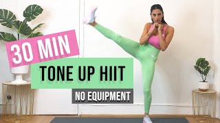 30 MIN TONE UP HIIT ( No Equipment ) | Fitness Dilek