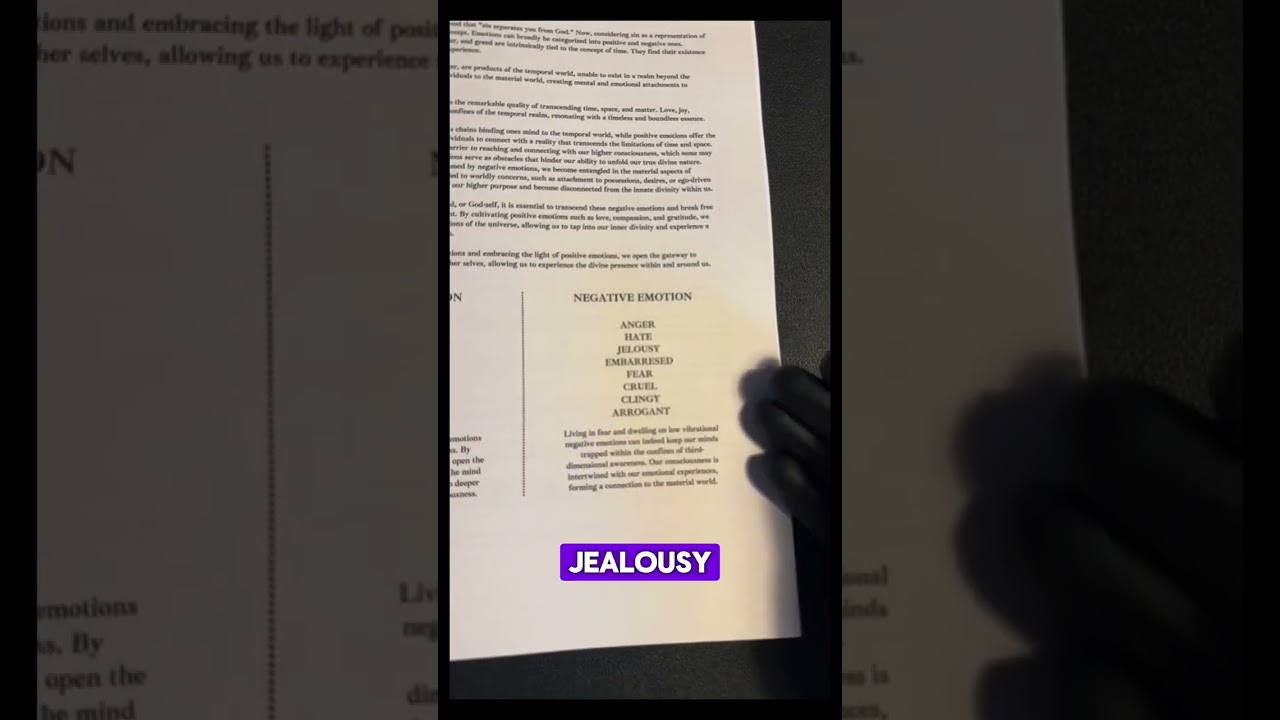 The Seven Deadly Sins | Internal States of Emotions 