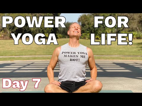 30 Min FULL BODY POWER YOGA FOR LIFE (Day 7) 7 day Yoga Challenge — Sean Vigue Fitness