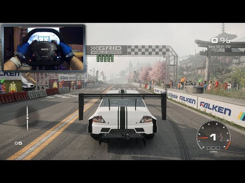 GRID [2019] Gameplay with Thrustmaster TS-XW Racer Sparco P310 Wheel [WheelCam]
