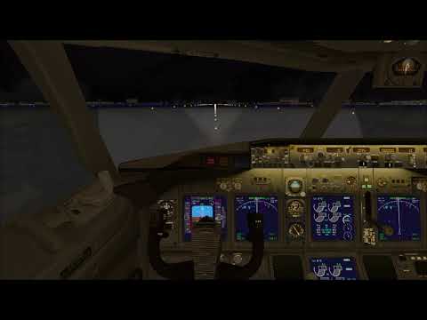 (FIRST ONE)FSX First Person Landing at OR Tambo Airport in Johannesburg,South Africa.