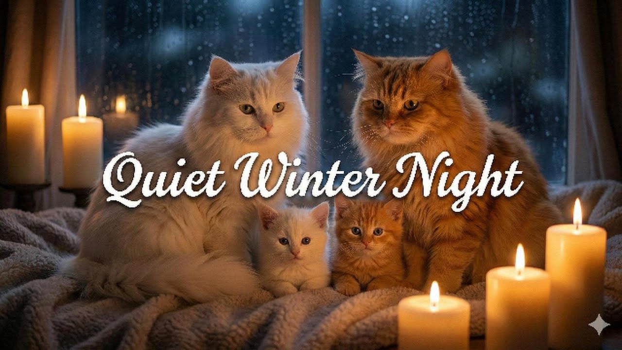 When the Lights Go Out, Warmth Still Remains/ AI Cat Life