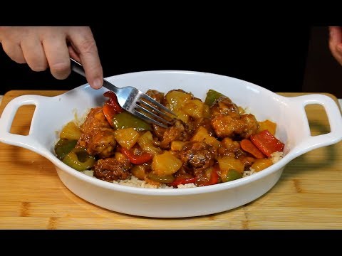 How to make Sweet and Sour Pork! (Homemade Sauce)