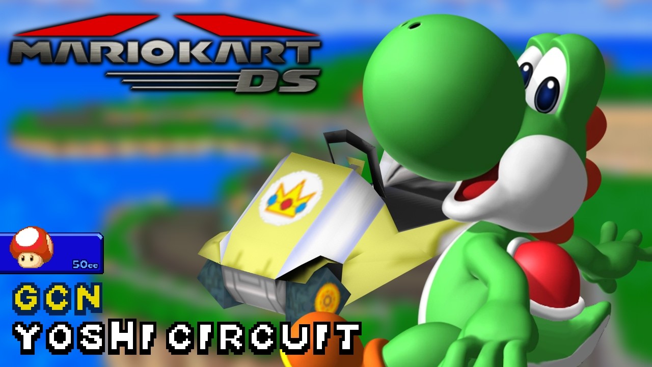 Mario Kart DS - 50cc - Yoshi - Light Tripper - GCN Yoshi Circuit | Ep. 3744