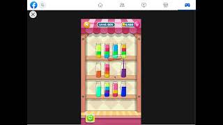 Water Sort Puzzle I Level 605 I  Facebook I SOLVED