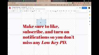Low Key PD: Google Drawings - View - Object Alignment and Guides