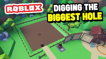 Digging The BIGGEST HOLE Ever Roblox Mining Simulator 2