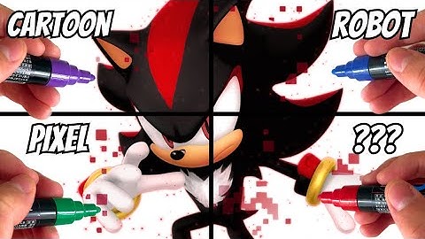 One Drawing, But in 4 Different Art Styles😱 (Giveaway)