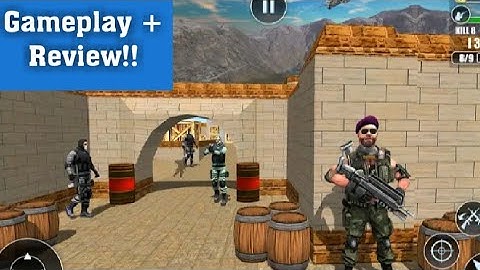 FPS Modern Commando Critical Strike 2019 Gameplay + Review|Latest Android Games|