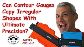 The Contour Gauge is the easiest way to duplicate irregular shapes. AGPTEK CG01-US review