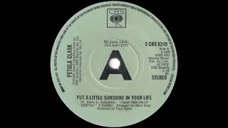 Download Lagu Petula Clark - Put A Little Sunshine In Your Life MP3