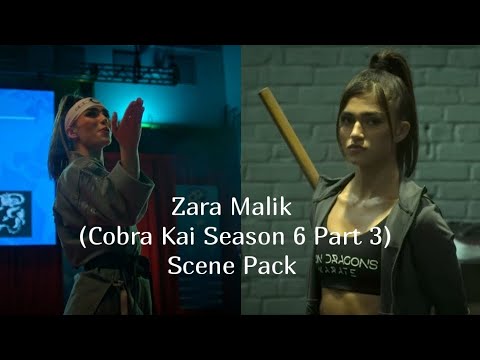 Zara Malik Scene Pack (Cobra Kai Season 6 Part 3) #scenepack - YouTube