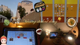 #weeklyvlog | nursing student diary &amp; eating 👩‍⚕️🍜