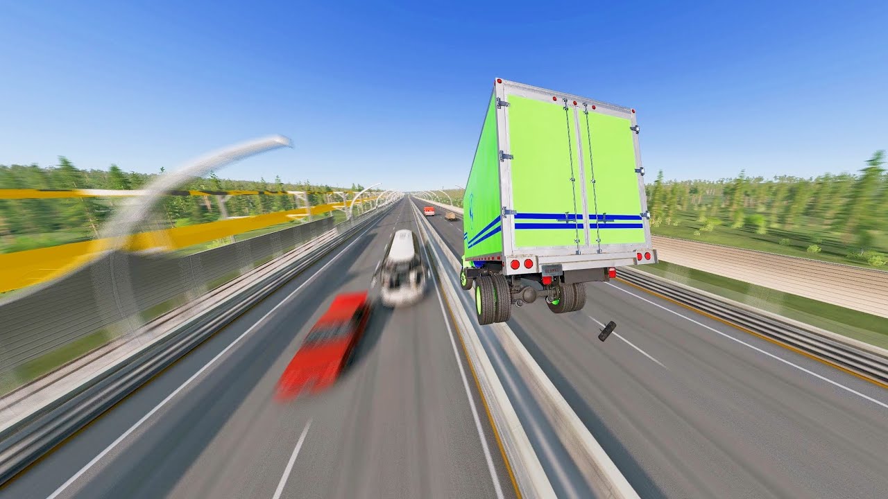 Extreme Acceleration, Epic Devastation BeamNG Insane Crash! #23