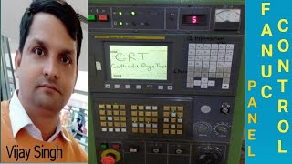 DETAILED KNOWLEDGE ABOUT #FANUC #CONTROLPANEL OF CNC MACHINE BY VIJAY SIR (8750725636)